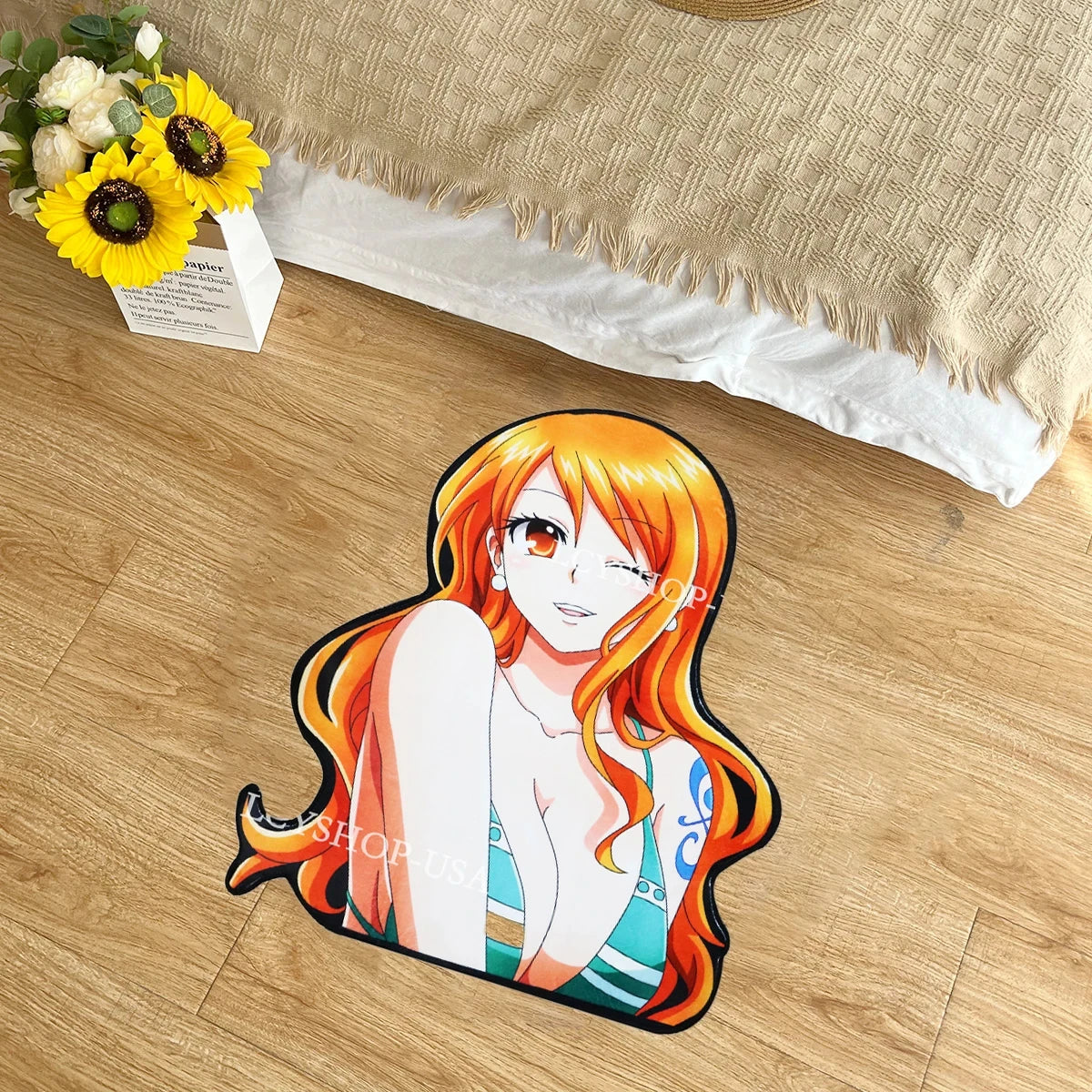 Premium Anime One Pieces Manga Soft Anti Slip Area Rugs Home Bedroom Cartoon Deco Kitchen Bathroom Non Slip Mat Doormat Birthday Gift for Cars, Trucks & SUVs