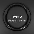 Premium Universal Car Steering Wheel Cover Carbon Fiber Leather Three Dimensional Anti Slip, Timple And Fashionable Car Accessories for Cars, Trucks & SUVs