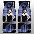 Premium Waifu Mai Sakurajima Car Floor Mats Custom Bunny Girl Senpai Anime Car Accessories For Anime Fans for Cars, Trucks & SUVs