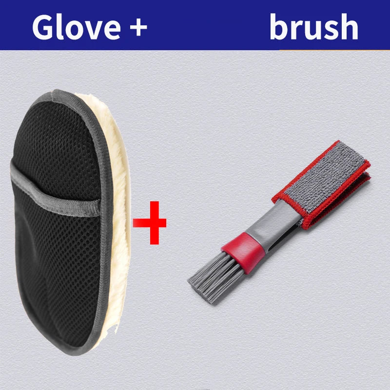 Premium Car Air Conditioner Outlet Cleaning Tool Multi Purpose Dust Brush Car Accessories Interior Multi Purpose Brush Cleaning Brush for Cars, Trucks & SUVs