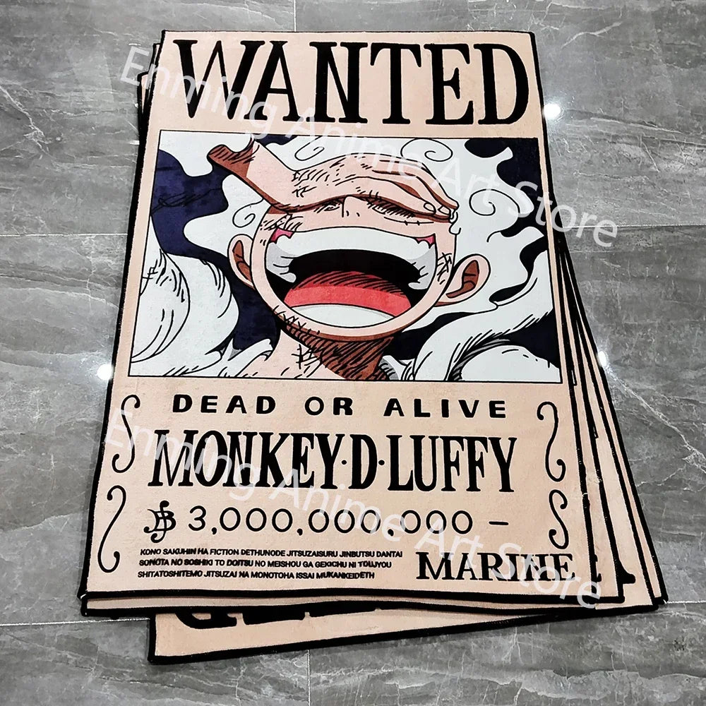 Premium Anime Rug Popular Style Luffy Gear 5 One Nika Form Piece Ace Customize Cartoon Rug Handmade Carpet Area Rug For Home Decor for Cars, Trucks & SUVs