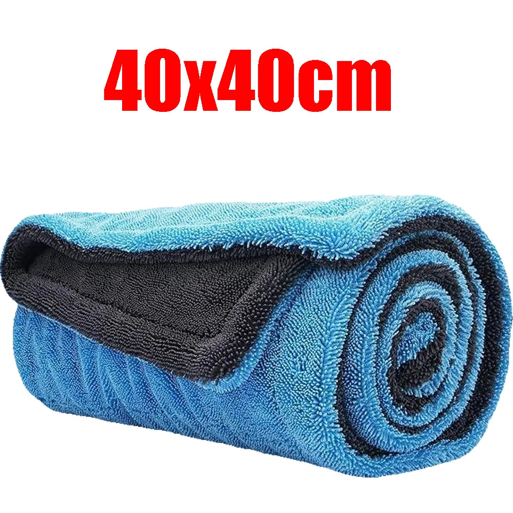 Premium Microfiber Car Wash Towel Large Car Quick Drying Cloth Super Absorbent Car Window Cleaning Towel Thicken Car Detailing Rags for Cars, Trucks & SUVs