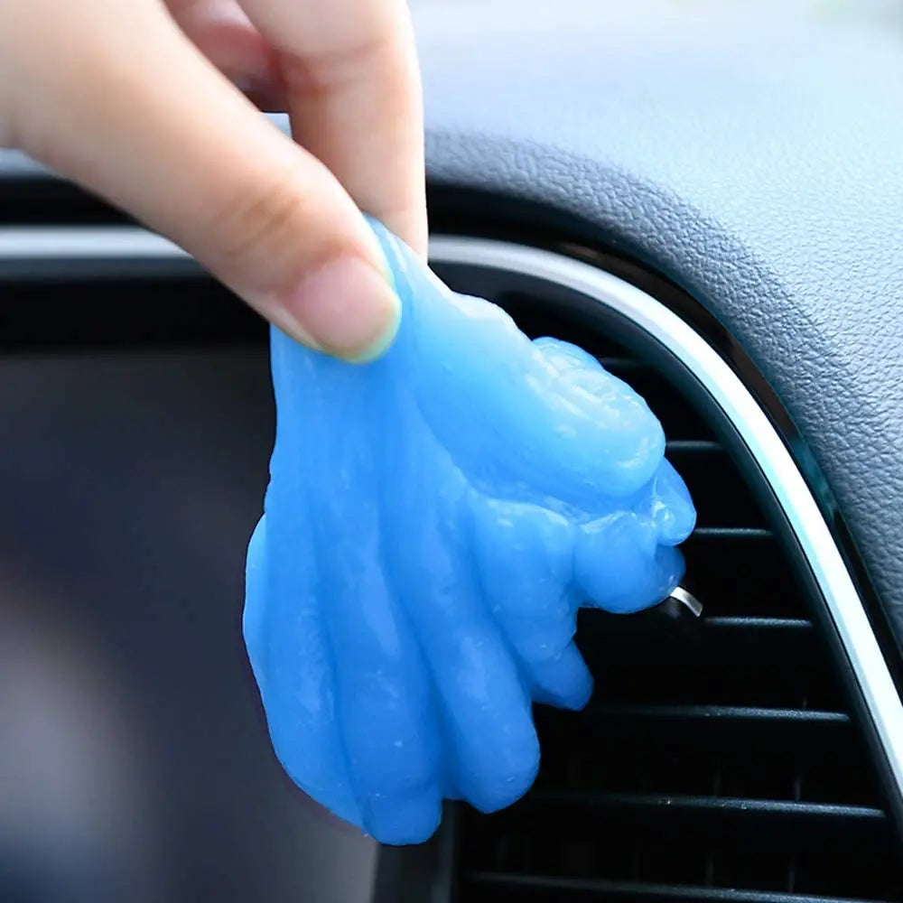 Premium Seametal Car Cleaning Gel Multifunctional Air Vent Outlet Dashboard Laptop Magic Cleaning Tool Wash Mud Dust Remover Dirt Clean for Cars, Trucks & SUVs