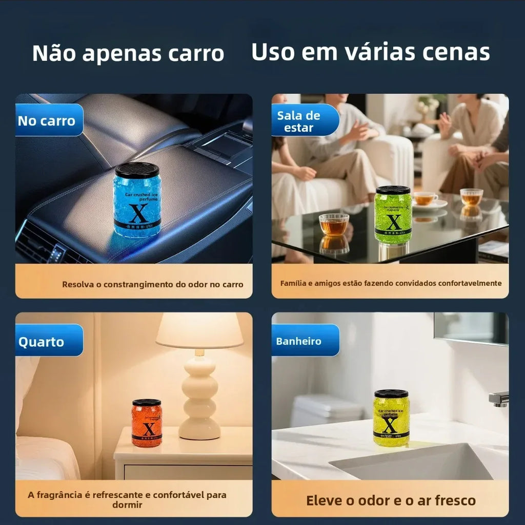 Premium Solid Car Perfume Air Freshener Long Lasting for Cars, Trucks & SUVs