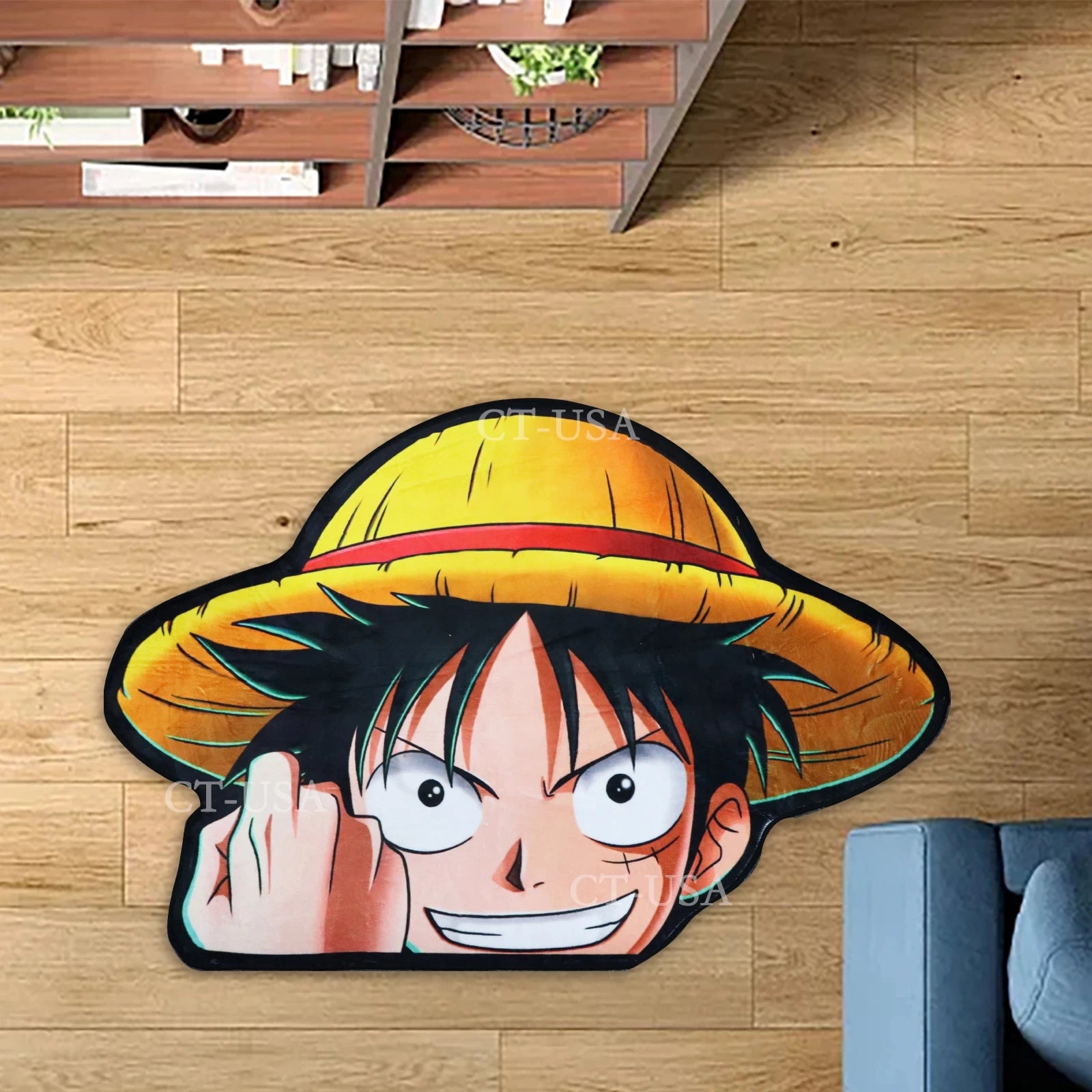 Premium Anime One Pieces Manga Soft Anti Slip Area Rugs Home Bedroom Cartoon Deco Kitchen Bathroom Non Slip Mat Doormat Birthday Gift for Cars, Trucks & SUVs