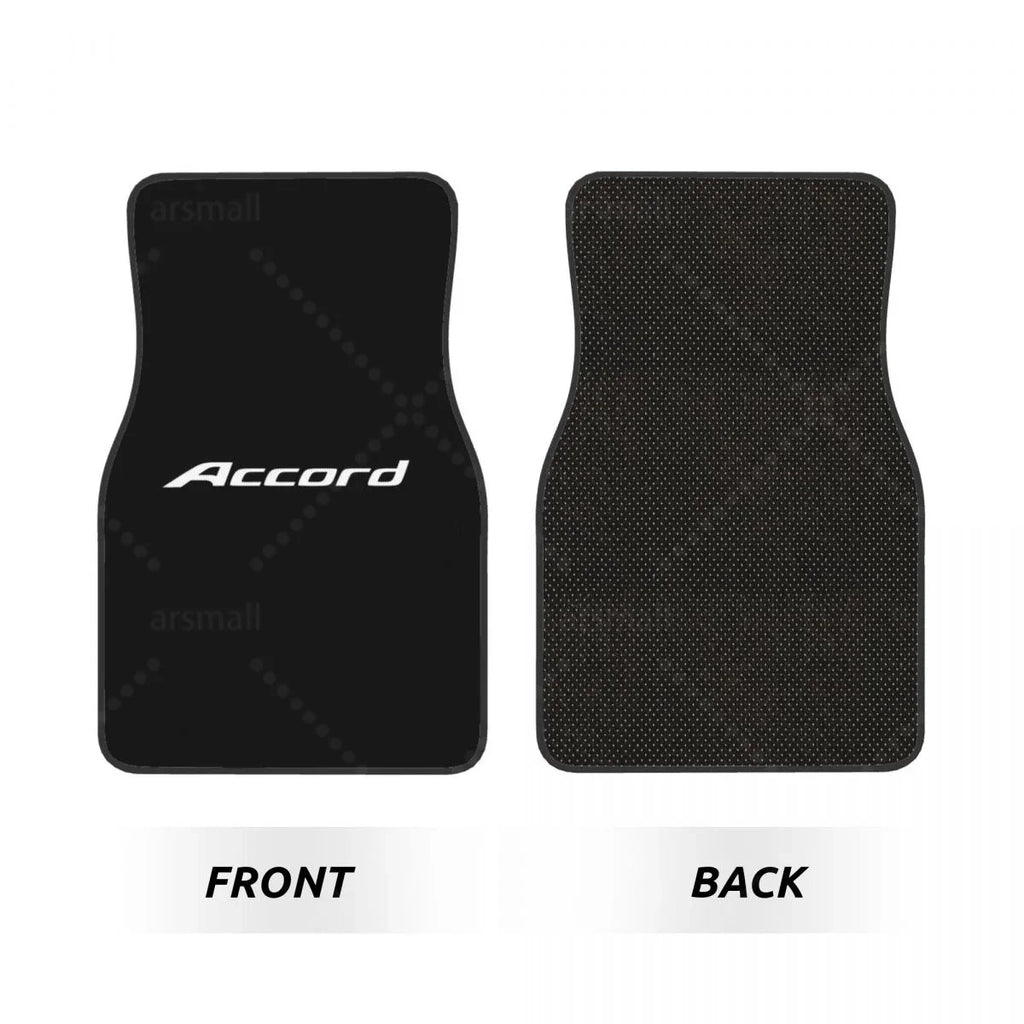 Premium Accord Car Floormat Heavy Duty Front Rear Rubber Floor Mats Carpet Floor Protection Fits Most Vehicles for Cars, Trucks & SUVs
