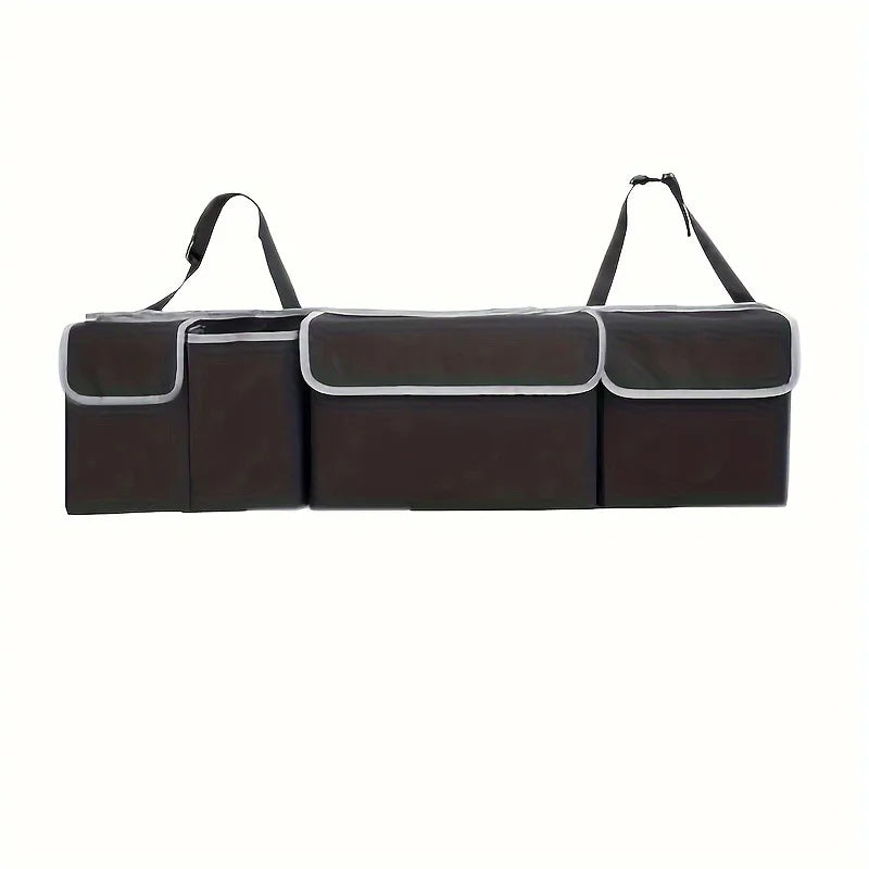 Premium Versatile Oxford Cloth Car Trunk Storage Bag Rear Seat Back Hanging Vehicle Organizer Box For Automobile Interior for Cars, Trucks & SUVs