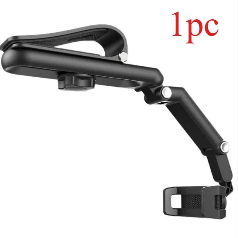 Premium 1/2Pcs Universal 1080° Rotatable Sun Visor Car Phone Holder, Durable Abs Material, Adjustable Mount For Bedroom, Kitchen for Cars, Trucks & SUVs