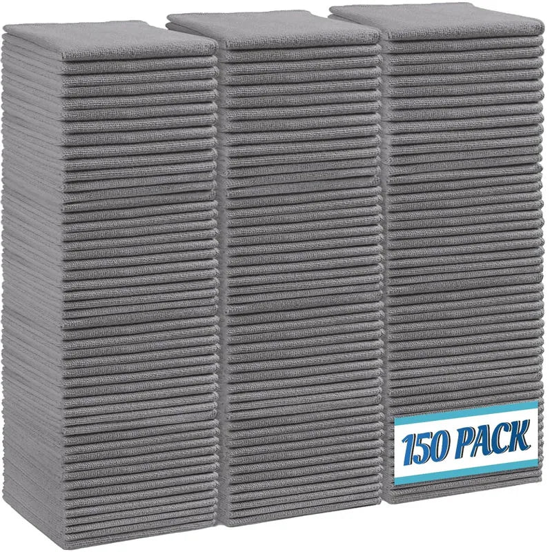 Premium Reusable Thicken Microfiber Cleaning Cloths Lint Free Microfiber Cleaning Towel Cloths Cleaning Towels Absorbent For Car Window for Cars, Trucks & SUVs