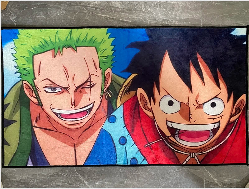 Premium Anime One Pieces Manga Soft Anti Slip Area Rugs Home Bedroom Cartoon Deco Kitchen Bathroom Non Slip Mat Doormat Birthday Gift for Cars, Trucks & SUVs