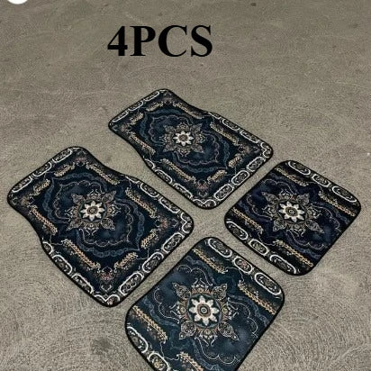 Premium 4Pcs Universal Car Mats for Cars, Trucks & SUVs