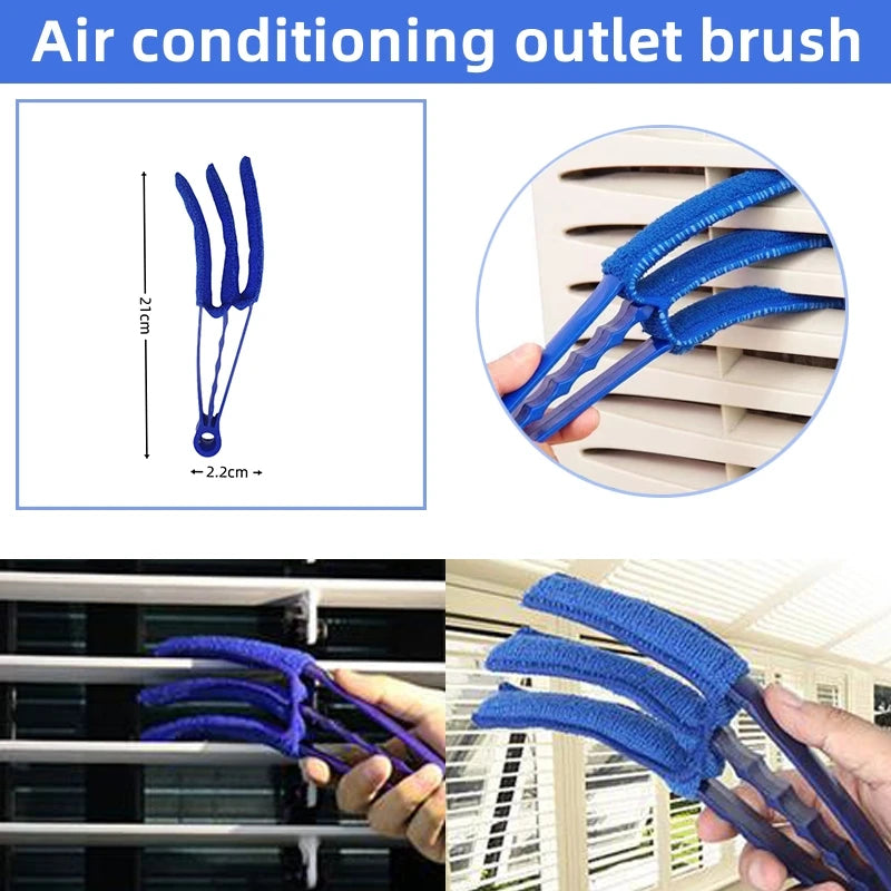 Premium New Car Detailing Brush Set The Ultimate Auto Cleaning Kit For Vents Gaps Maintenance Car Air Outlet Detail Clearance Brush for Cars, Trucks & SUVs