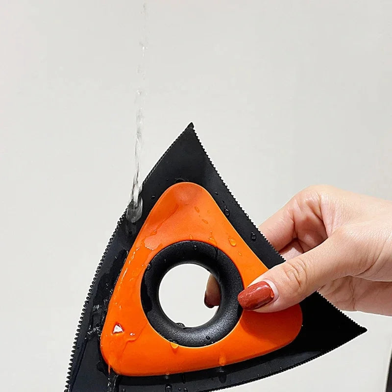 Premium Mini Pet Hair Remover Triangle   Great For Bedding, Couch, Car Interior Detailing, Home, Furniture Handheld Professional Reusabl for Cars, Trucks & SUVs