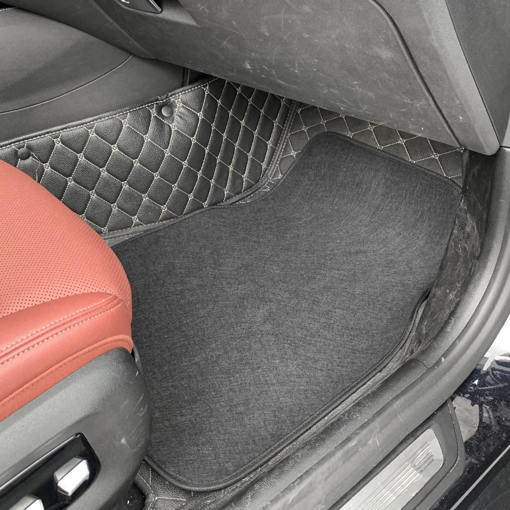 Premium Car Floor Mat,Front & Rear Automotive Carpet Floor Mats Universal Fit For Suvs,Sedans,Vans for Cars, Trucks & SUVs