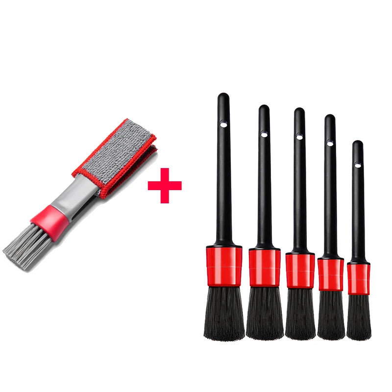 Premium Car Air Conditioner Outlet Cleaning Tool Multi Purpose Dust Brush Car Accessories Interior Multi Purpose Brush Cleaning Brush for Cars, Trucks & SUVs