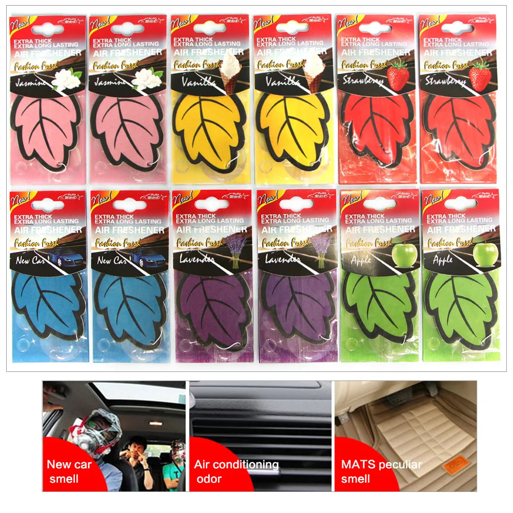 Premium 4Pcs Car Air Freshener Smell Car Perfume For Car Interior For Car Aroma Diffuser Fragrance Tree Car Skoda Fabia 1 for Cars, Trucks & SUVs