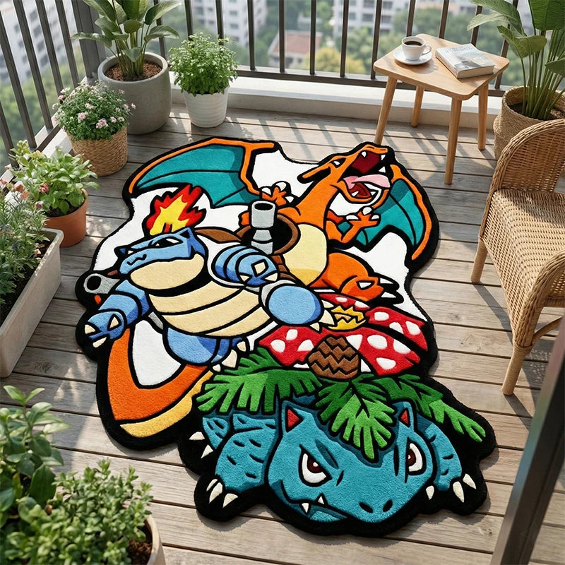 Premium Pokémon Rugs for Cars, Trucks & SUVs