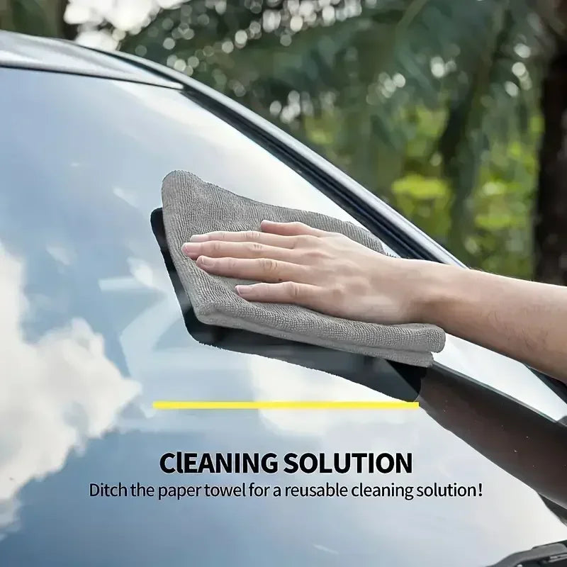 Premium Microfiber Cleaning Cloths For Bicycle Car Kitchen Towel Absorbent Soft And Stain Removing Cloth Reusable Cleaning Towels for Cars, Trucks & SUVs