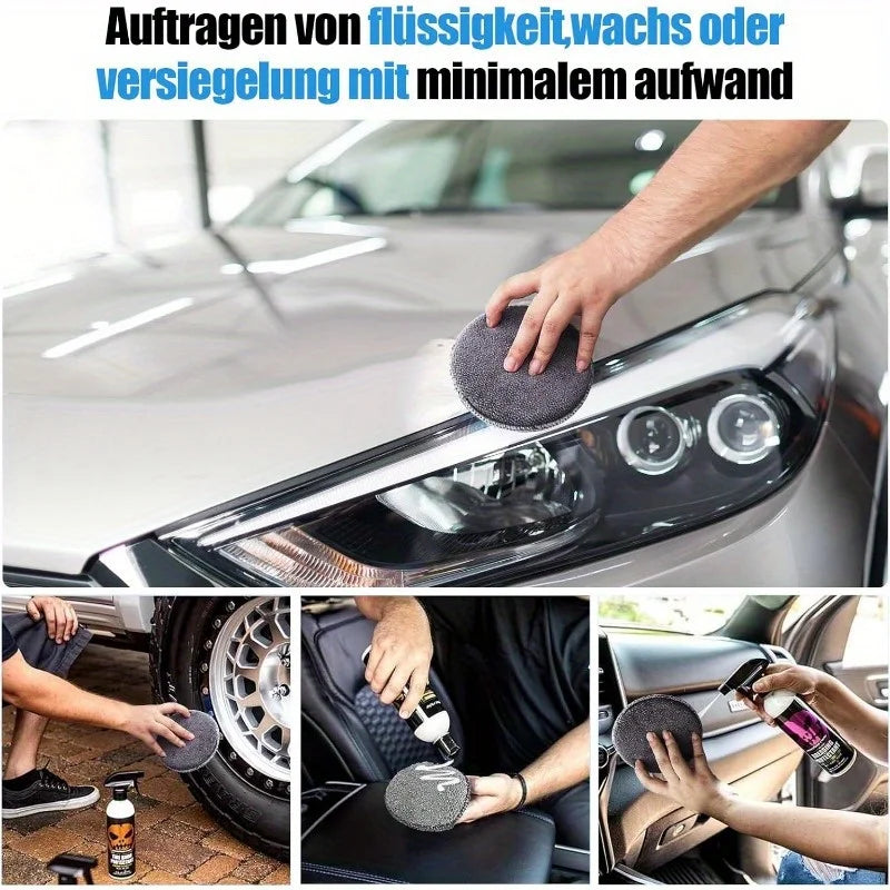 Premium 11Pcs Car Cleaning Kit That Includes A Tire Brush, Microfiber Cleaning Gloves, Making It An Excellent Choice For Car Cleaning. for Cars, Trucks & SUVs