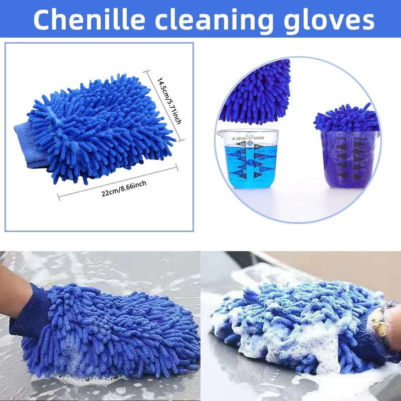 Premium New Car Detailing Brush Set The Ultimate Auto Cleaning Kit For Vents Gaps Maintenance Car Air Outlet Detail Clearance Brush for Cars, Trucks & SUVs