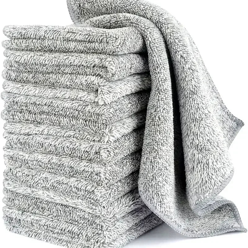 Premium Microfiber Cleaning Cloths For Bicycle Car Kitchen Towel Absorbent Soft And Stain Removing Cloth Reusable Cleaning Towels for Cars, Trucks & SUVs