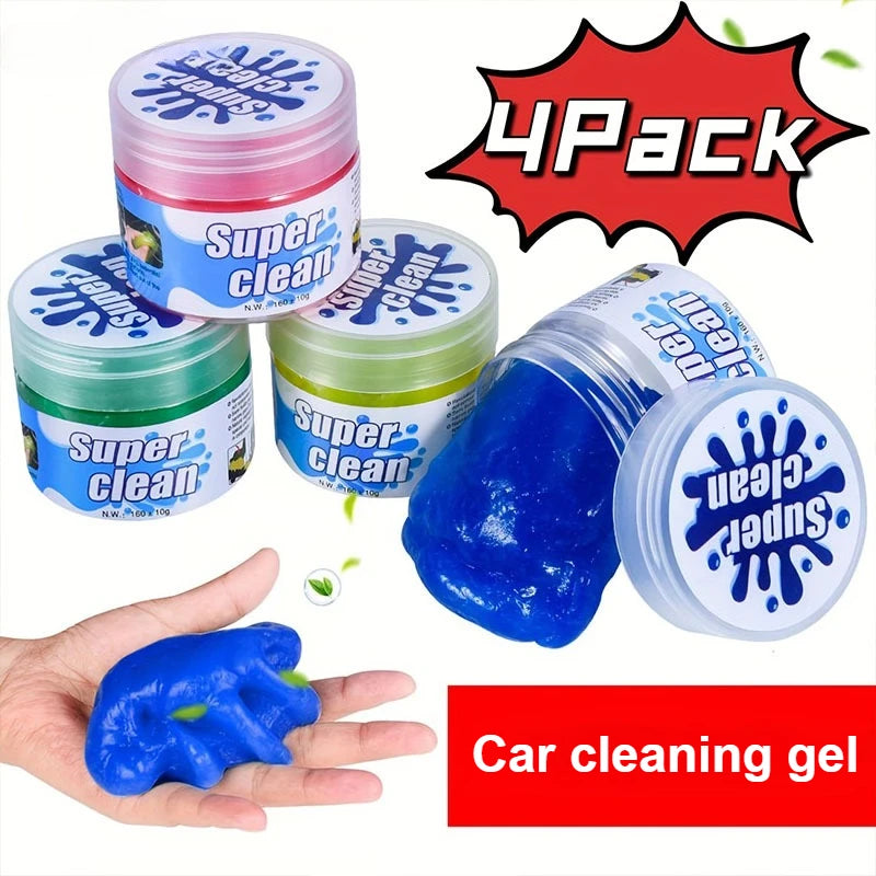 Premium Cleaning Gel For Car, Detailing Clean Slime, Car Interior Putty Cleaner, Universal Keyboard Notebook Magic Cleanser Mud for Cars, Trucks & SUVs