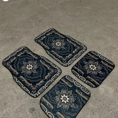 Premium 4Pcs Universal Car Mats for Cars, Trucks & SUVs