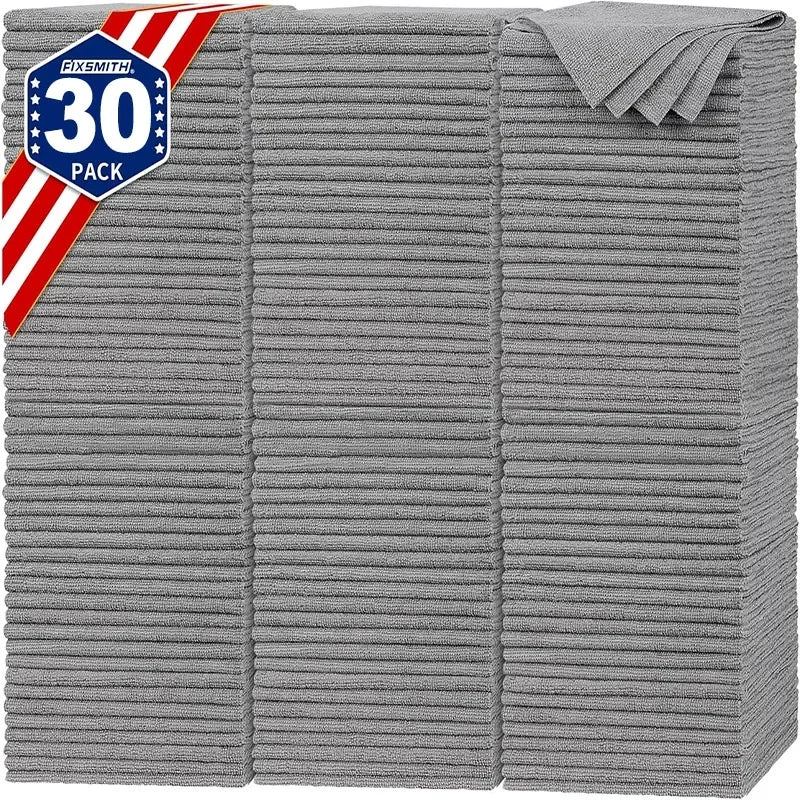 Premium Reusable Thicken Microfiber Cleaning Cloths Lint Free Microfiber Cleaning Towel Cloths Cleaning Towels Absorbent For Car Window for Cars, Trucks & SUVs