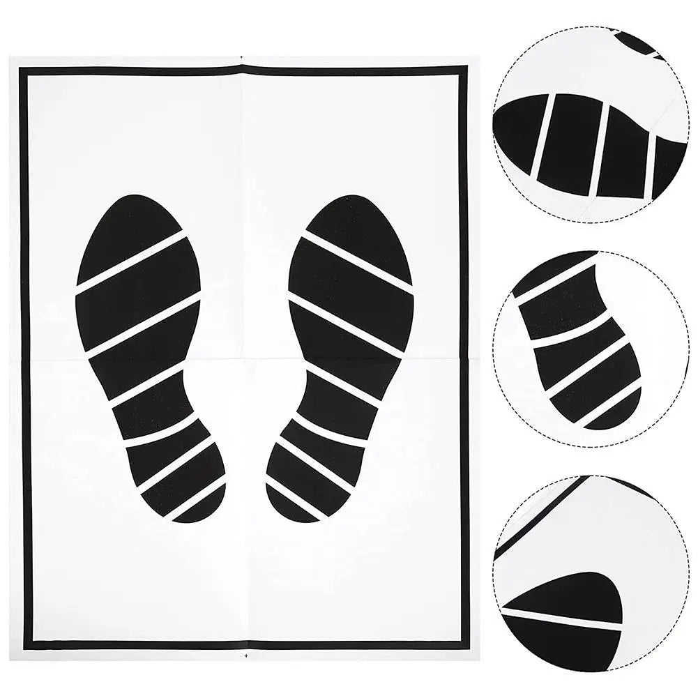 Premium 25/50Pcs Disposable Car Foot Mats Portable Paper Vehicle Foot Pads For Protection Car Accessories for Cars, Trucks & SUVs