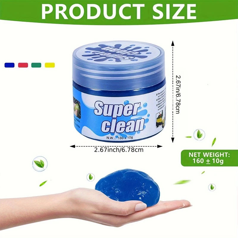Premium Cleaning Gel For Car, Detailing Clean Slime, Car Interior Putty Cleaner, Universal Keyboard Notebook Magic Cleanser Mud for Cars, Trucks & SUVs