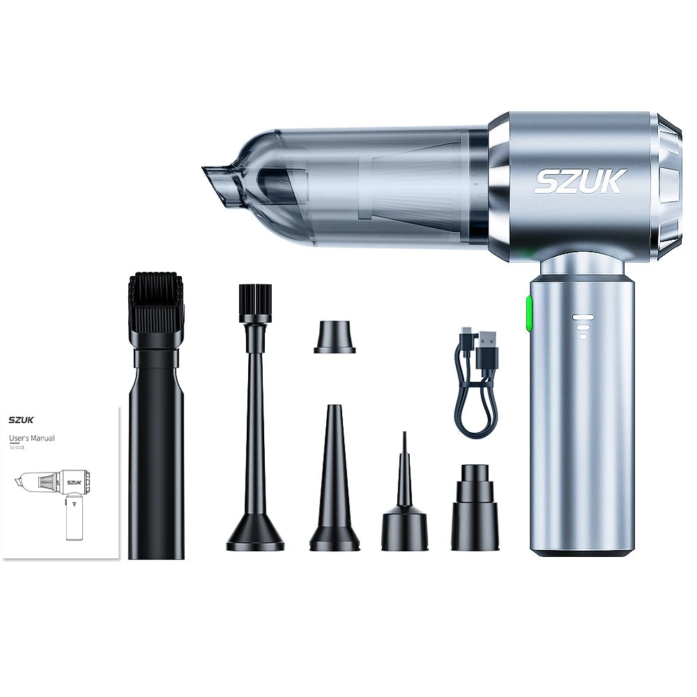 Premium Car Vacuum Cleaner 180000Pa Wireless Portable Cleaning Machine For Keyboard Powerful Mini Handheld Cleaner For Car And Home for Cars, Trucks & SUVs