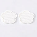 Premium 2Pcs Car Cup Coaster Flower Shaped Silicone Waterproof Non Slip Sift Proof Spill Saucer Car Interior Accessories for Cars, Trucks & SUVs