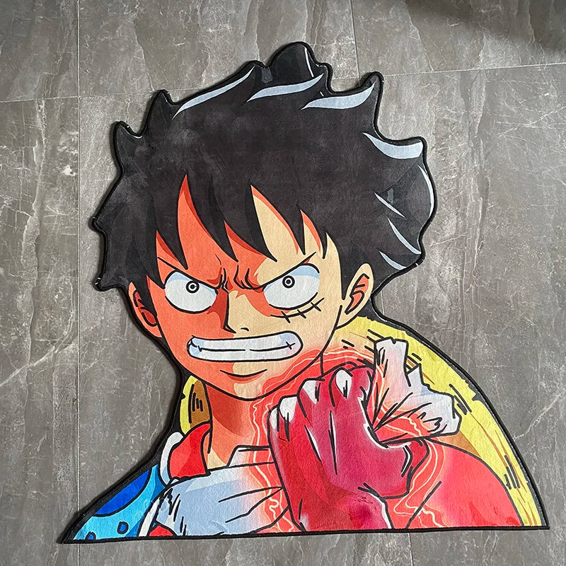 Premium Anime One Pieces Manga Soft Anti Slip Area Rugs Home Bedroom Cartoon Deco Kitchen Bathroom Non Slip Mat Doormat Birthday Gift for Cars, Trucks & SUVs