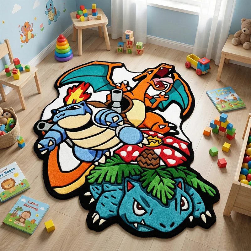 Premium Pokémon Rugs for Cars, Trucks & SUVs