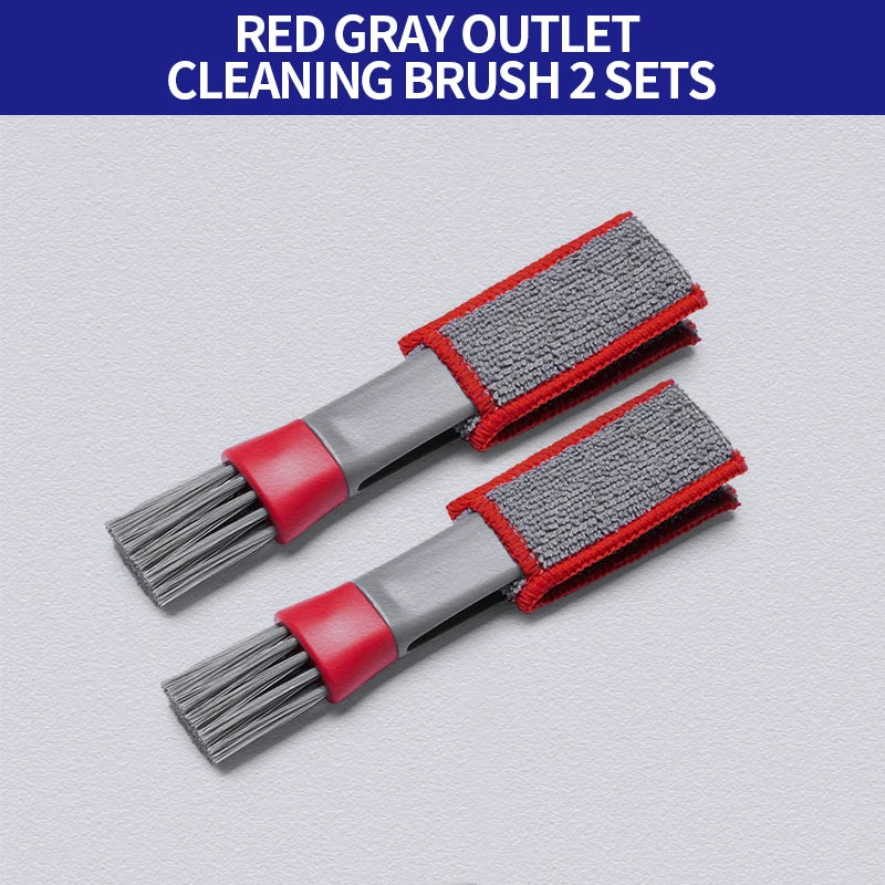 Premium Car Air Conditioner Outlet Cleaning Tool Multi Purpose Dust Brush Car Accessories Interior Multi Purpose Brush Cleaning Brush for Cars, Trucks & SUVs