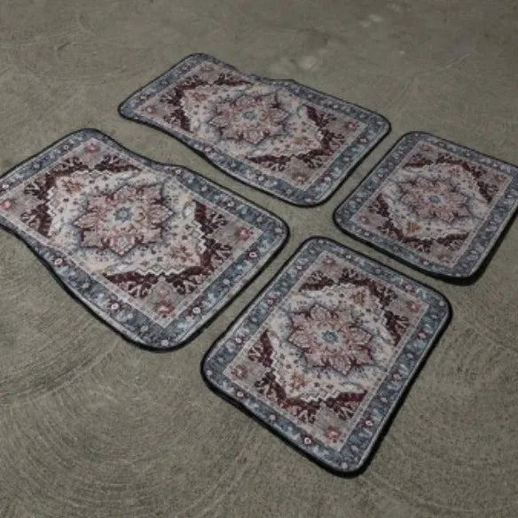 Premium 4Pcs Universal Car Mats for Cars, Trucks & SUVs