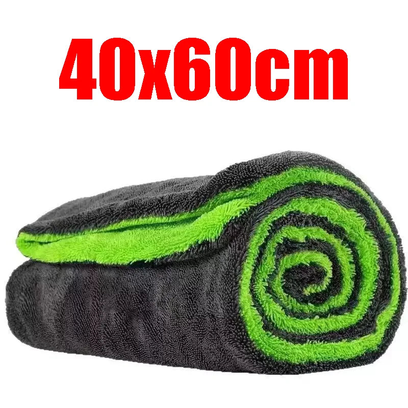 Premium Microfiber Car Wash Towel Large Car Quick Drying Cloth Super Absorbent Car Window Cleaning Towel Thicken Car Detailing Rags for Cars, Trucks & SUVs