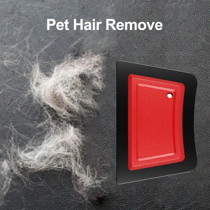 Premium Pet Hair Remover Comb Brush Dog Cat Hair Detailer Cleaning Tool Carpet Sofa Cloth Car Seat Rubber Reusable Pet Combs for Cars, Trucks & SUVs