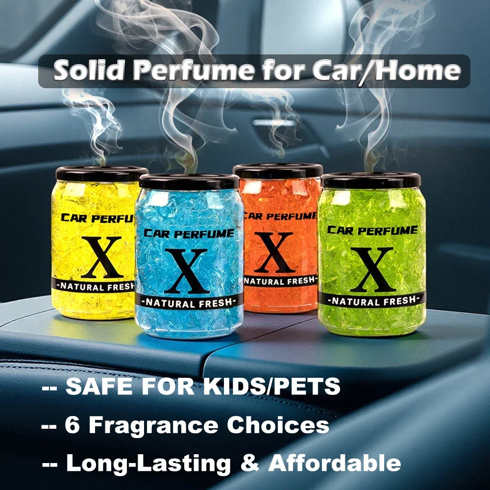 Premium Solid Car Perfume Air Freshener Long Lasting for Cars, Trucks & SUVs