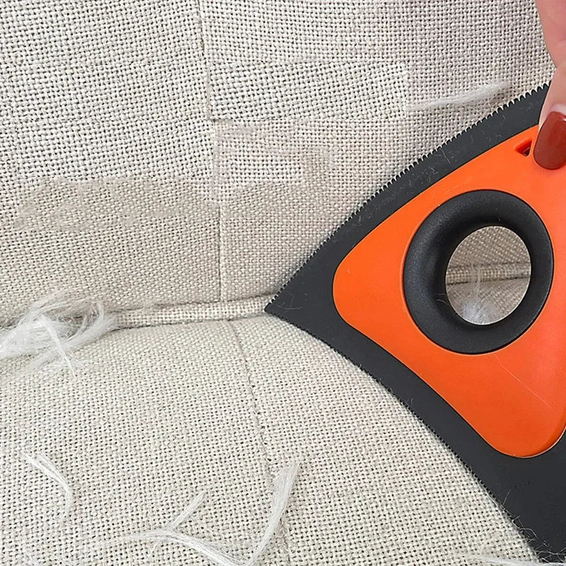 Premium Mini Pet Hair Remover Triangle   Great For Bedding, Couch, Car Interior Detailing, Home, Furniture Handheld Professional Reusabl for Cars, Trucks & SUVs