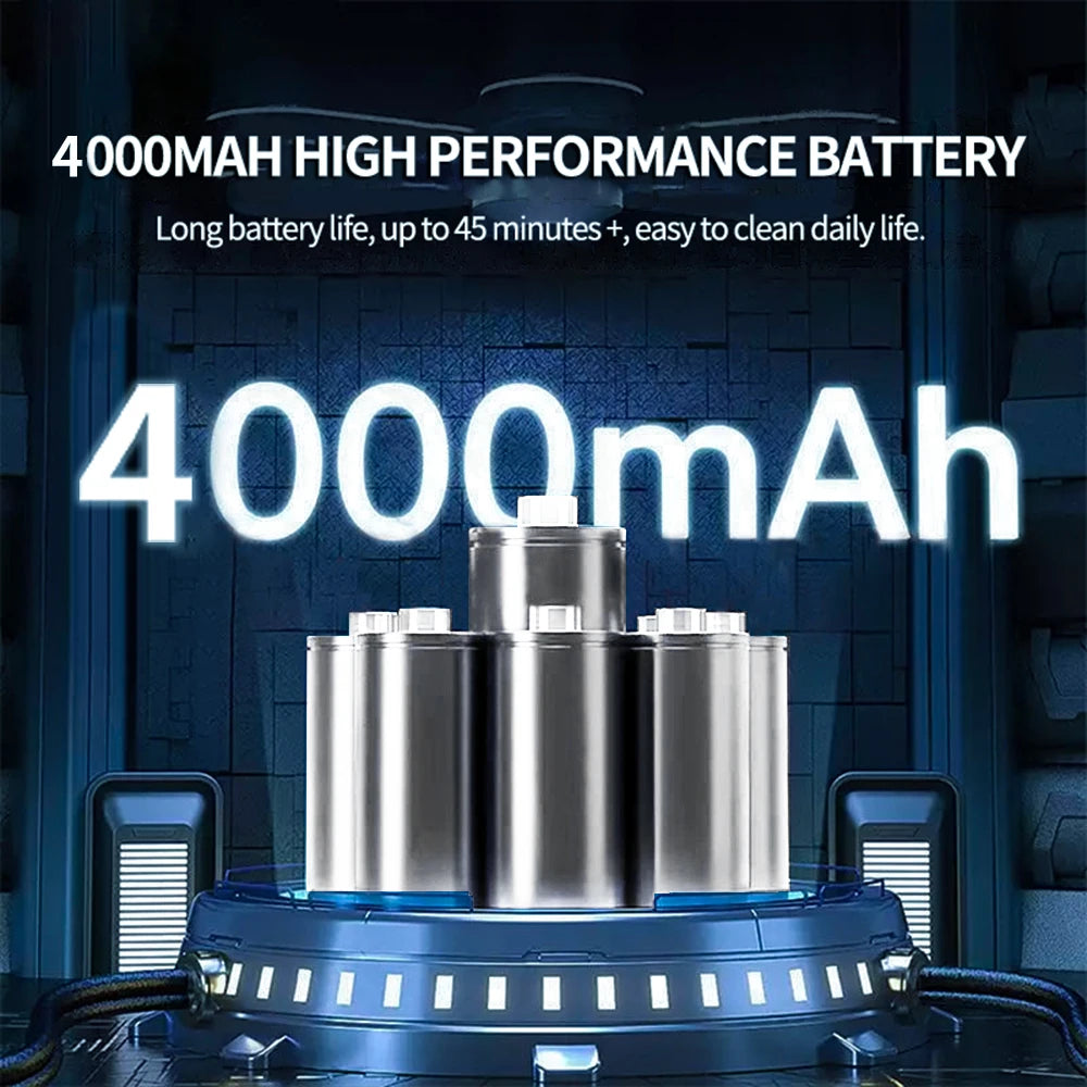 Premium Car Vacuum Cleaner Strong Suction Cleaning Mini Machine Wireless Portable Handhled Blower Machine Air Duster For Home Appliances for Cars, Trucks & SUVs